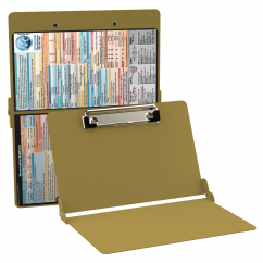 WhiteCoat Clipboard® - Tactical Brown Neonatal Edition